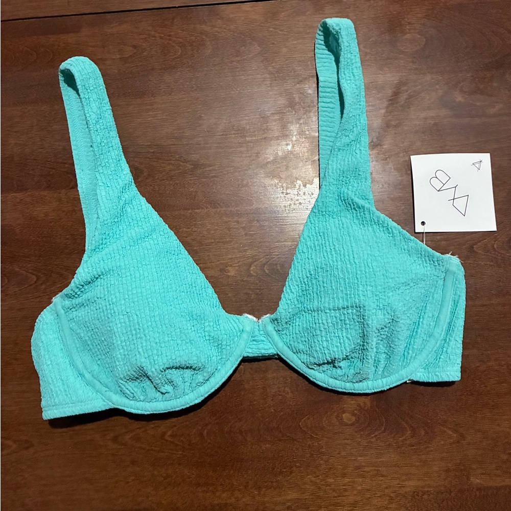 Blue Bikini Swimwear with Adjustable Straps